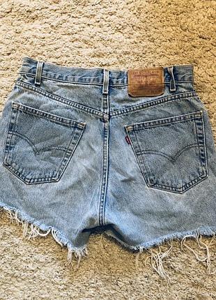 Шорты джинсовые levi’s оригинал бренд размер 33