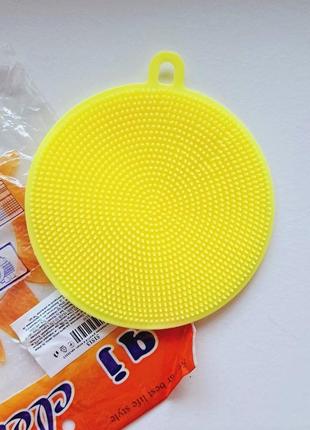 Силіконова мочалка 45 грн