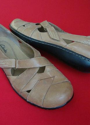Балетки clarks натур кожа 40 размер