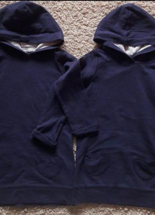 Худи,туники для девочек от 6 лет