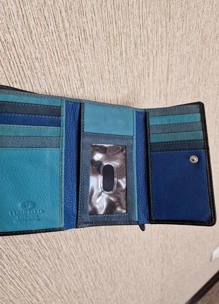 Зручний, місткий гаманець із натуральної шкіри loid baker lindon7 фото