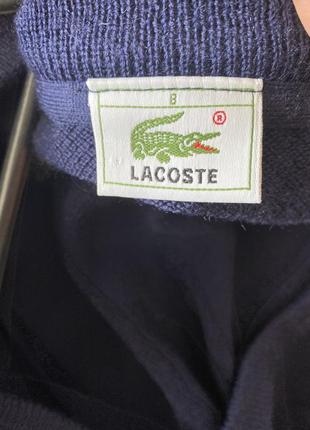 Винтажный кардиган lacoste chemise l-xl вінтаж оригінал vintage2 фото