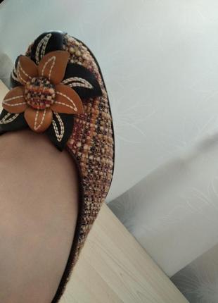 Туфли итальялия, размер 39,5, кожаная подошва7 фото