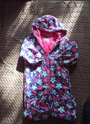 Осенний весенний деми комбинезон young dimension 4 5 лет 110 см