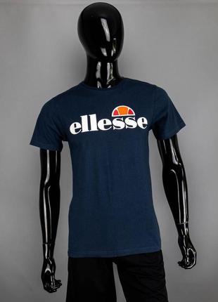 Хлопковая футболка с большим лого ellesse big logo