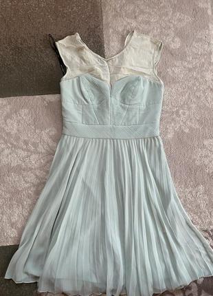 Плаття сукня корсетного типу плісе