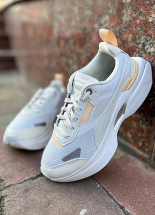 Космічні стильні кросівки puma kosmo rider metallic /німеччина/6 фото