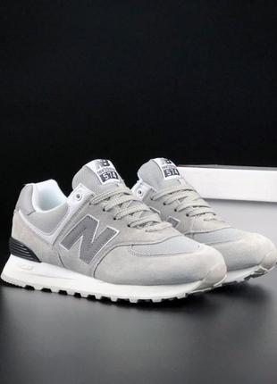 Жіночі кросівки new balance 574 grey