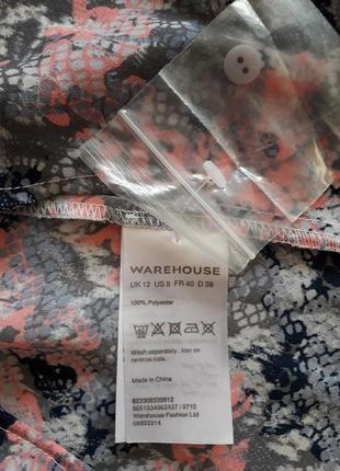 Sale стильная блузка warehouse из разных тканей, р. 126 фото