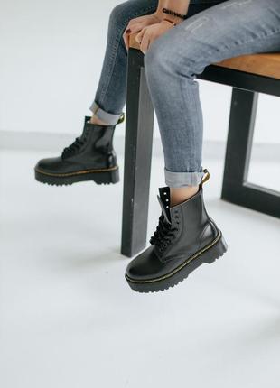 Жіночі черевики / женские сапоги dr.martens jadon black5 фото