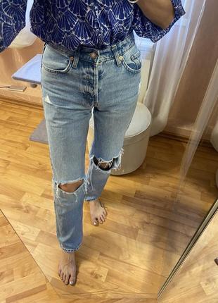 Джинси h&amp;m прямі р.xs