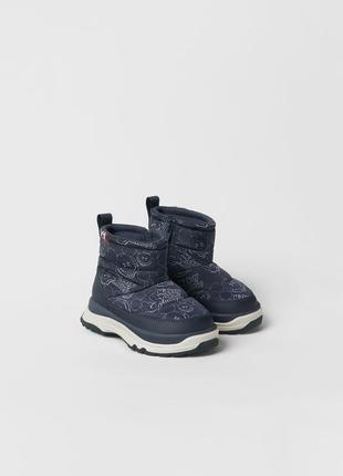 Сапоги дутики zara 23, 24