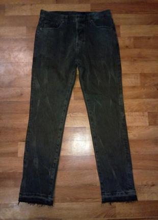 Фирменные джинсы (брюки) h&m. размер 31/30