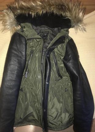 Парка куртка guess оригинал