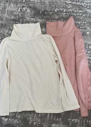 Набір базових гольфиків водолазок на дівчинку