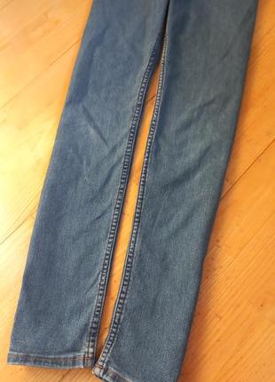 Сині джинси h&amp;m slim-fit слім фіт штани4 фото