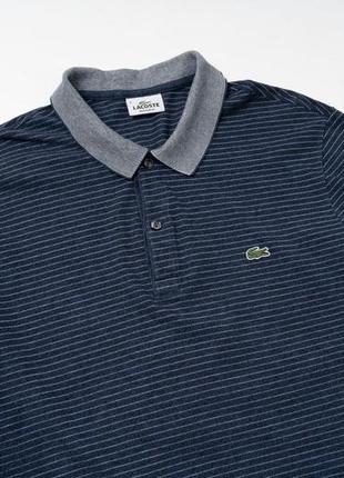 Lacoste regular fit long sleeve&nbsp;мужской лонгслив2 фото