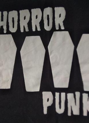 Футболка horror punk, панк ужасов, four coffin's7 фото