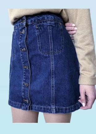 Юбка юбка джинсовая