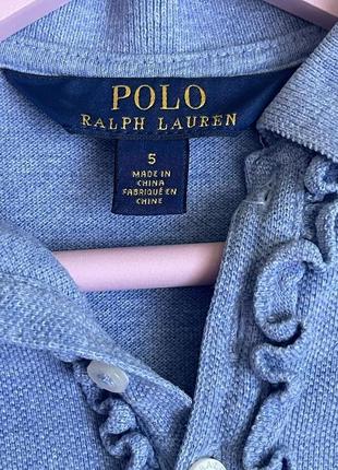 Ralph lauren поло футболка для дівчинки4 фото