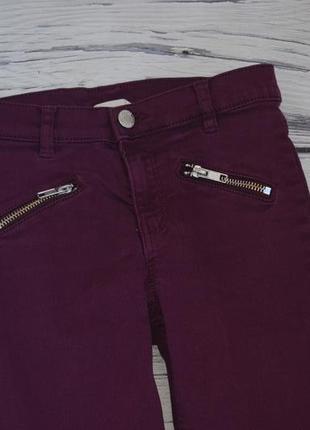 10 - 11 лет 146 см h&amp;m очень классные стильные фирменные джинсы узкие скинни девочке4 фото