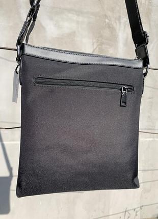 Сумка lacoste черная борсетка мужская сумка через плечо2 фото