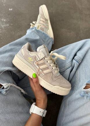 Sale   кросовки в стиле adidas forum “beige threads”