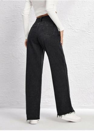 Shein актуальні широкі джинси м, 38