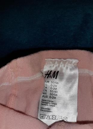 Набір колгот h&m для дівчинки 2-6м4 фото