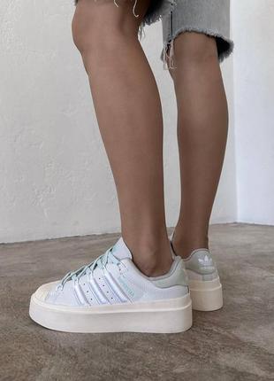 Жіночі кросівки adidas superstar Ronan blue 36-37-409 фото