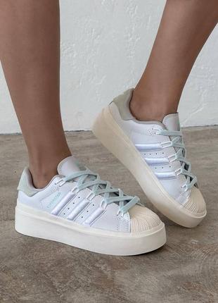Жіночі кросівки adidas superstar Ronan blue 36-37-406 фото
