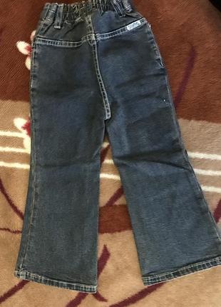 Джинсы с вышивкой глория джинс на девочку 3 года2 фото