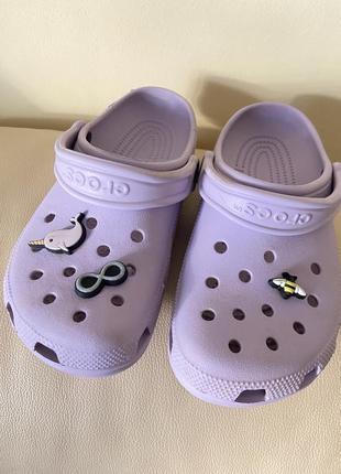 Crocs кроксы детские женские для девочки размер 5-74 фото