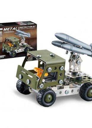 Конструктор металевий "система пво", 134 дет.