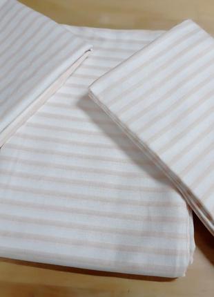 1.5 спальне простирадло+наволочки 50*70