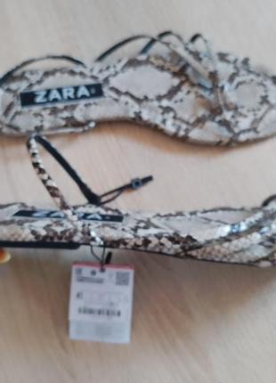 Босоножки zara р.41 босоножки4 фото