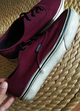 Кеды мокасины vans длина стельки 24 см4 фото