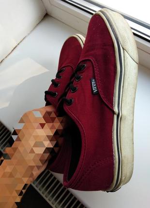 Кеды мокасины vans длина стельки 24 см6 фото