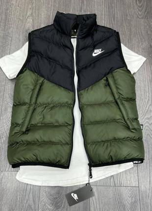 Спортивный костюм жилет свитшот брюки nike6 фото