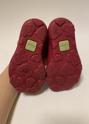 Туфельки с мигалками (подсветка подошвы) clarks 20 р 13-13,5 см стелька4 фото