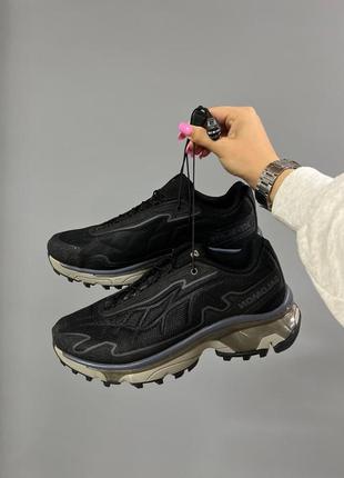 Мужские кроссовки salomon xt-slate black1 фото