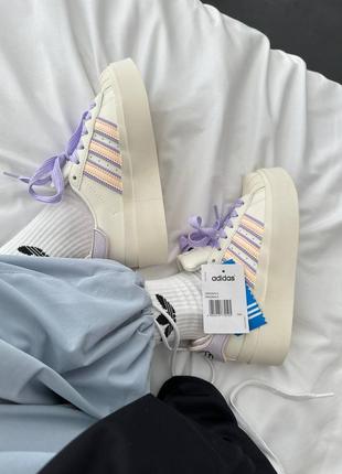 Adidas superstar bonega “purple macaroon”