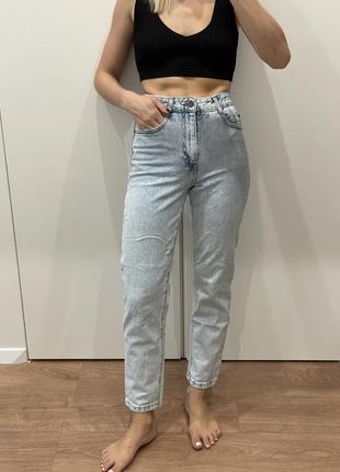 Джинси mom fit, zara2 фото