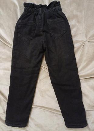 Стильные джинсы на меху5 фото