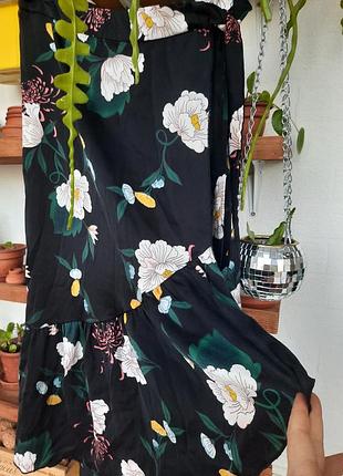 Юбка миди на запах 36s