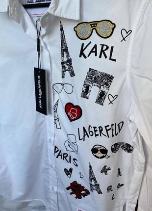 Сорочка karl lagerfeld4 фото