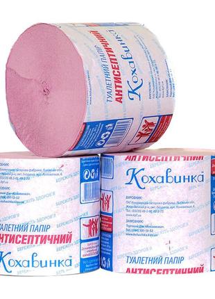Туалетний папір антисептичний кохавинка, 8 шт.2 фото