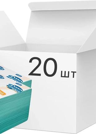 Упаковка рушників диво бізнес макулатурні 1 шар v-складання зелені 170 аркушів х 20 шт