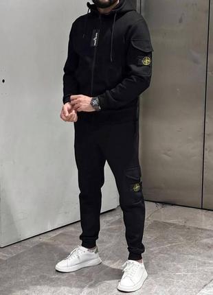 Спортивный костюм stone island  ⁇  худи + штаны стон айленд