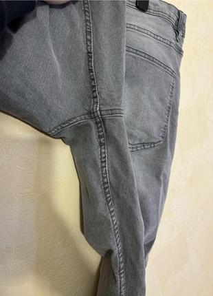 Балталл серые стильные джинсы серые джинсовые брюки4 фото